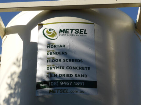 P1100181 Archival image from Metsel Dry Mortar Silo