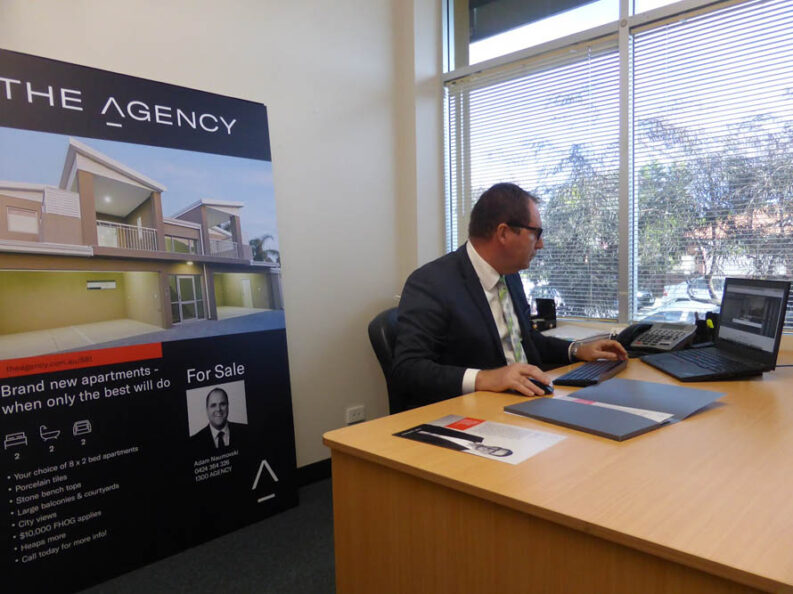 Archival image from The Agency