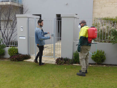 Archival image from Jim’s Mowing – Managing Weeds