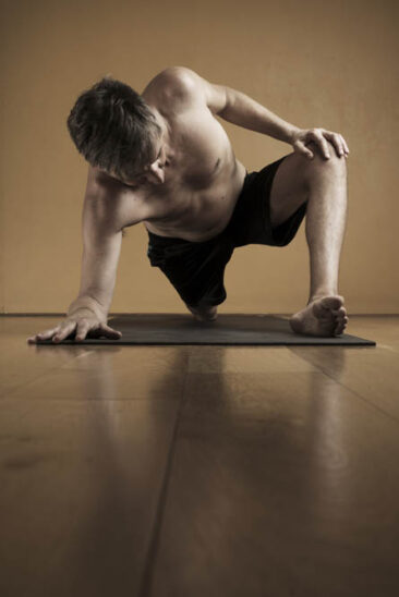 Archival image from Tony Turner Yoga