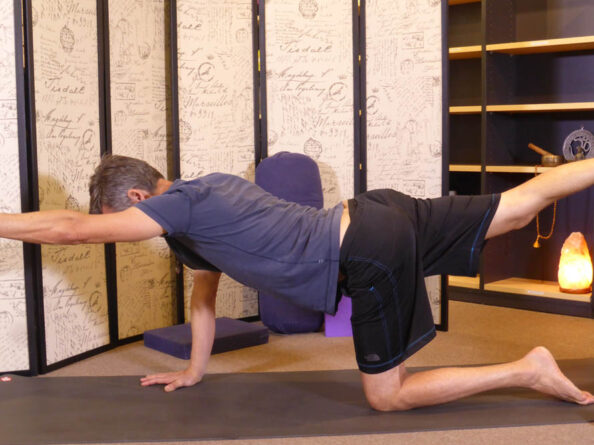Archival image from Tony Turner Yoga