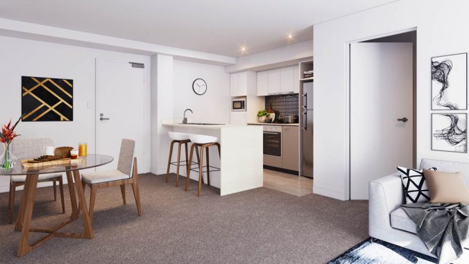 Apt Type G Kitchen Scheme A