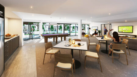 Lounge Archival image from Palmyra Apartments Estate by Finbar