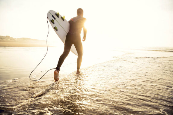 Surfer Archival image from The Beach Shack by Norup Wilson