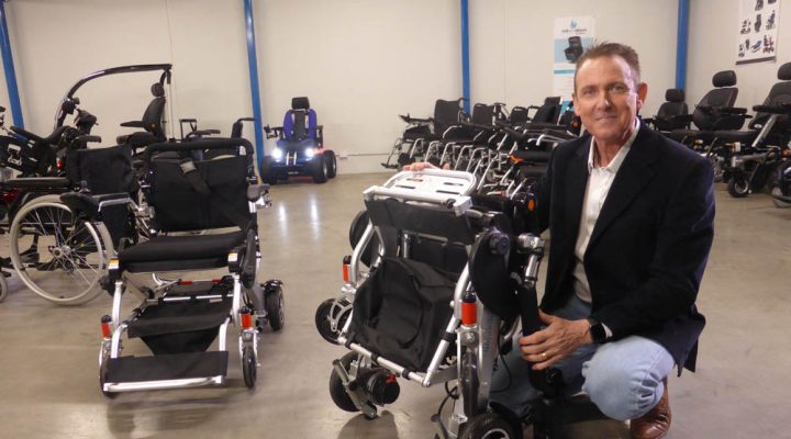 Out & About Healthcare – Companion: Folding Electric Wheelchairs