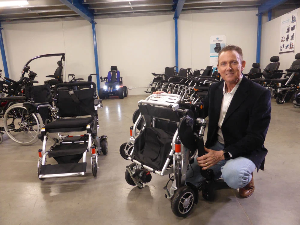 Out & About Healthcare – Companion: Folding Electric Wheelchairs