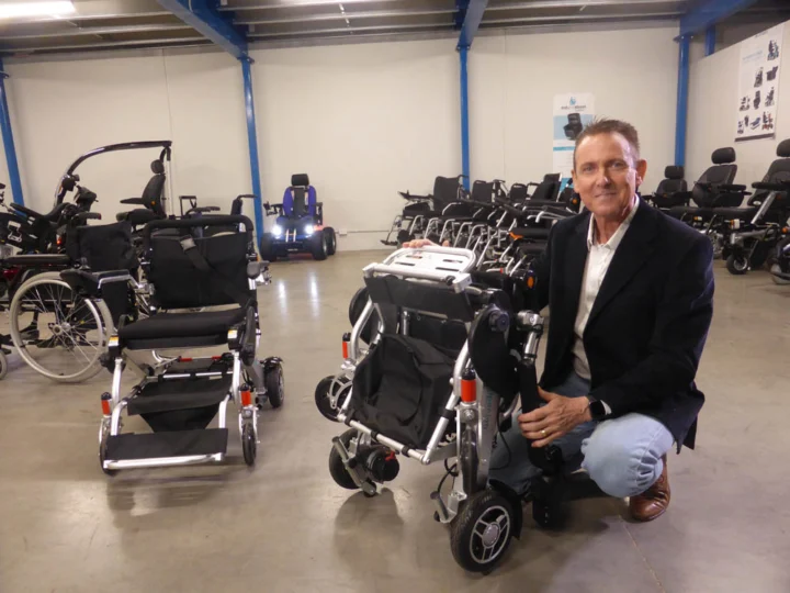 Out & About Healthcare – Companion: Folding Electric Wheelchairs