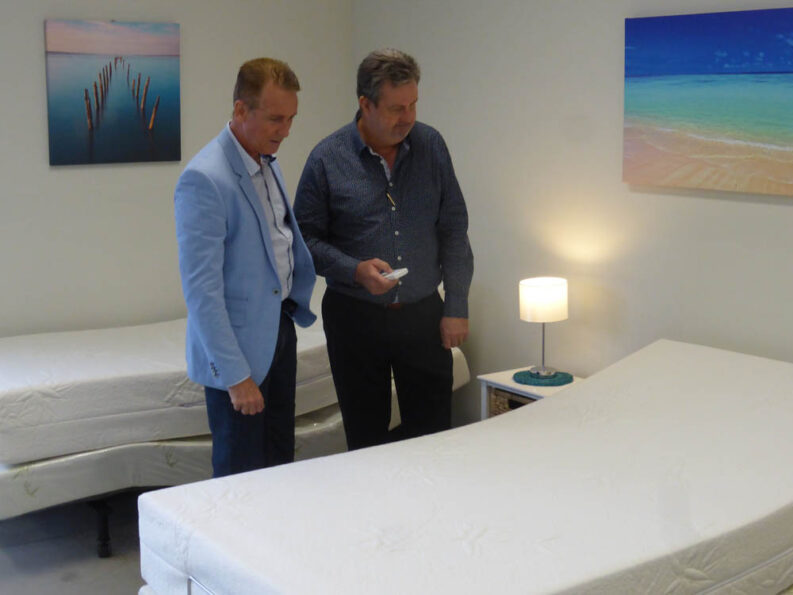 P1140982 Archival image from Out & About Healthcare – Therapeutic Gel Adjustable Bed