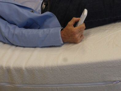 P1140989 Archival image from Out & About Healthcare – Therapeutic Gel Adjustable Bed
