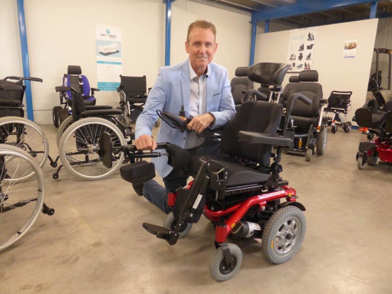 P1140998 Archival image from Out & About Healthcare – Heartway Paediatric Wheelchair