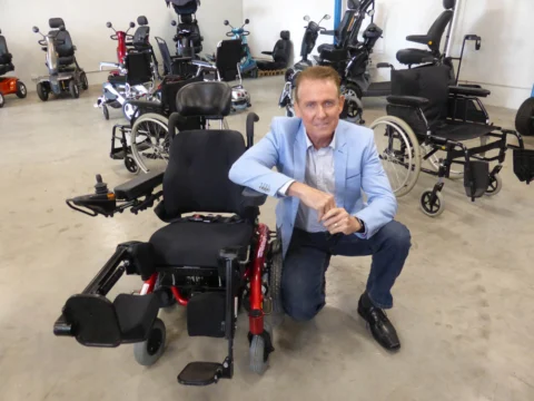 P1140999 Archival image from Out & About Healthcare – Heartway Paediatric Wheelchair