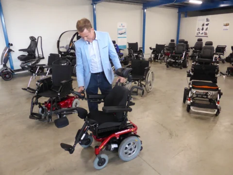 P1150006 Archival image from Out & About Healthcare – Heartway Paediatric Wheelchair