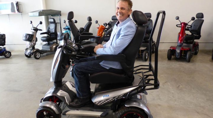 Out & About Healthcare – Vita X Mobility Scooter