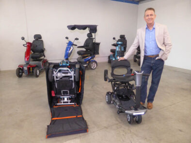 P1150713 Archival image from Out & About Healthcare – Brio Range – Folding Wheelchair