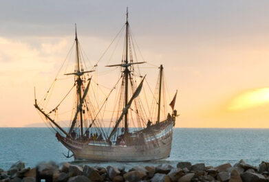 33 Archival image from Duyfken 1606 Replica – Book a twilight sail
