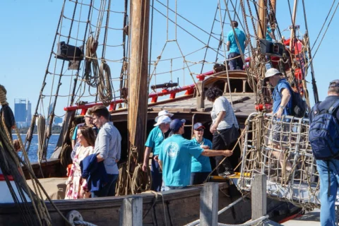 PIC3 Archival image from Duyfken 1606 Replica – Book a twilight sail