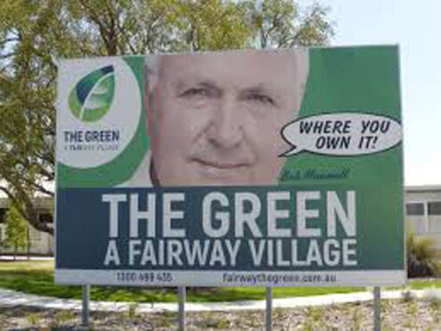 FAIRWAY THE GREEN Archival image from Fairway Villages – The Green….an update!