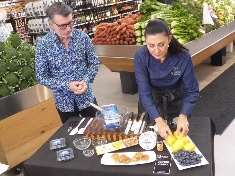 The Herdsman Market – Blueberry Puff Pastry Cheesecakes