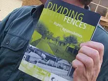 Department of Housing & Works - Dividing Fences - archival photograph