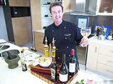 Cooking With Martin Gillespie - Retro Chef - archival photograph