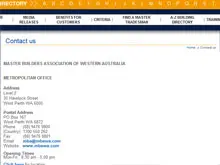 Master Builders 'Master Tradesmen website' - archival photograph