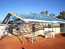 Goldfields Steel Framing - archival photograph