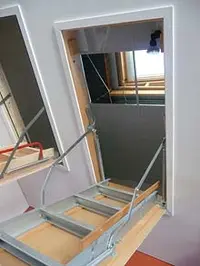 Attix Roof Access - archival photograph