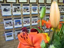 Nora Allen's Home Sales - archival photograph
