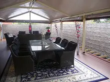Aussie Outdoor Alfresco Cafe Blinds 'New - All Season Cafe Blinds' - archival photograph