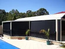 Aussie Outdoor Alfresco Cafe Blinds - archival photograph