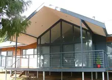 Straight Edge Steel Framed Homes - archival photograph