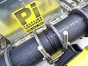 Hotbutt Poly Pipe Welder - archival photograph