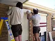 Advanced Window Shutters - archival photograph