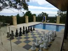 WA GLASS POOL FENCING - archival photograph