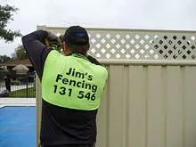 Jims Fencing - archival photograph
