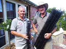 Hedgehog Gutter Protection System - archival photograph
