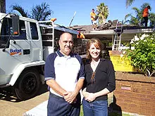 DTS Roofing - archival photograph