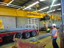 Supercrane - archival photograph