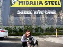 Midalia Steel - archival photograph