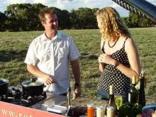 Cooking With Martin Gillespie - Retro Chef - archival photograph
