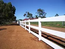 Duralok Fence System - archival photograph