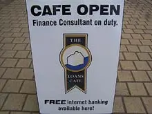 The Loans Café - archival photograph