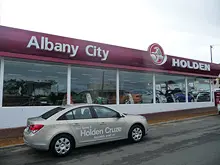 Albany City Motors - archival photograph