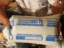Thermosealed Batts - archival photograph