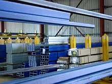 One Steel DuraGal Flooring System - archival photograph
