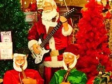Christmas Presence - Christmas in July - archival photograph