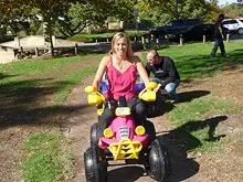 Aussie Electric Ride on Cars & Budget Computers - archival photograph