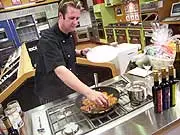 Cooking With Martin Gillespie - Retro Chef - archival photograph