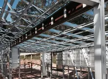Straight Edge Steel Framed Homes - archival photograph