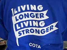 Live Stronger Live Longer - archival photograph